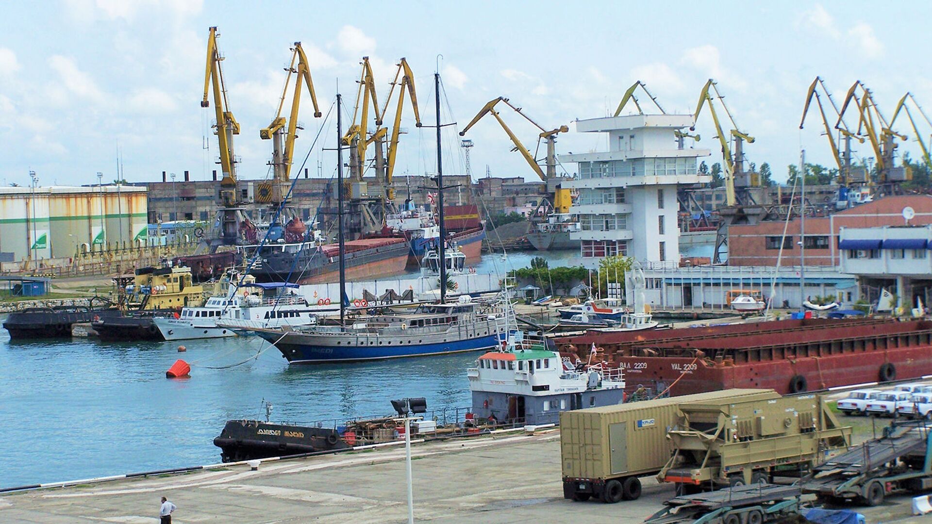 Port of Poti, Georgia. Photo: Wikipedia