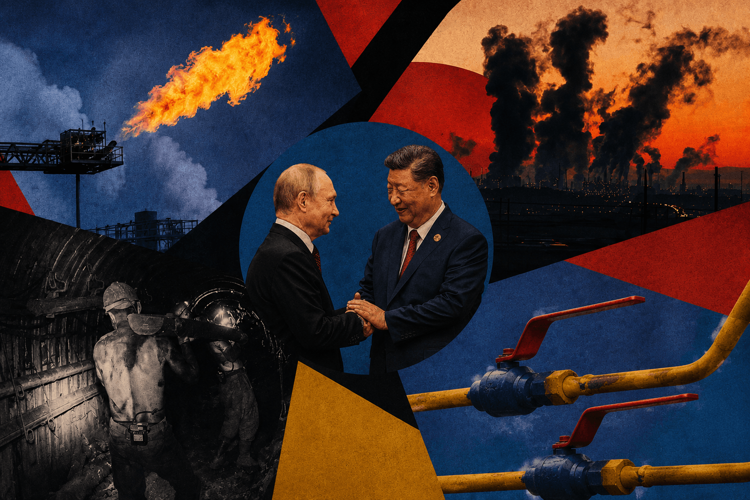 Sales to China have not made up for Russia’s loss of European natural gas and coal markets, GreenThinkTank analysts report
