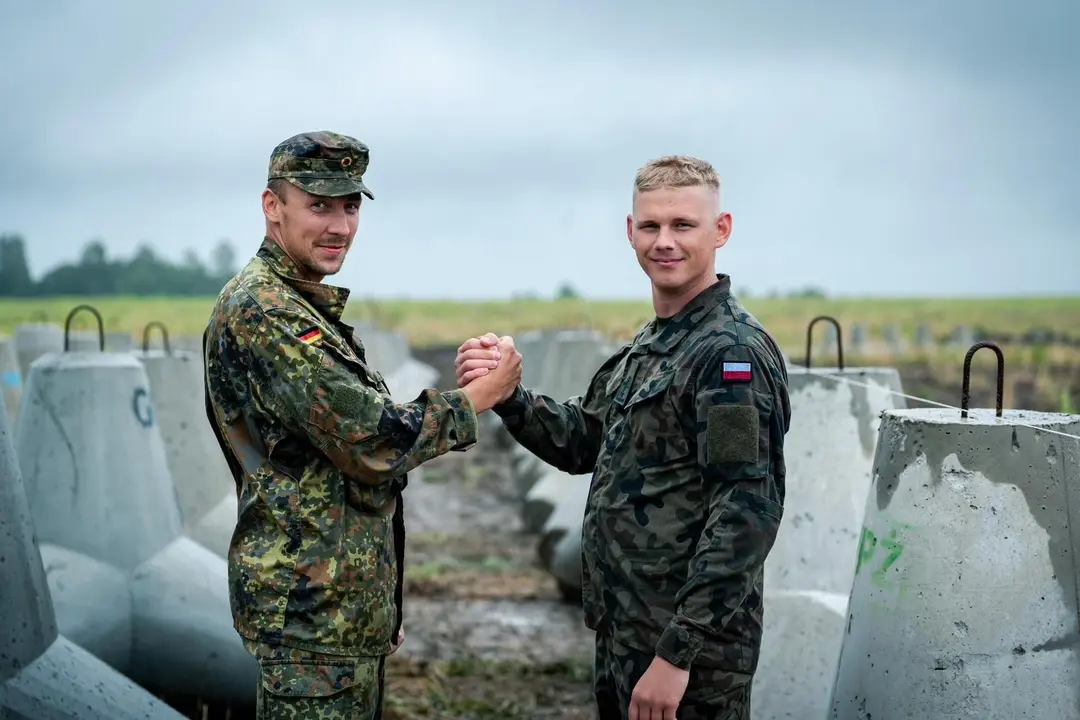 German military engineers deployed to help Poland build defenses in Suwałki Gap against possible Russian attack
