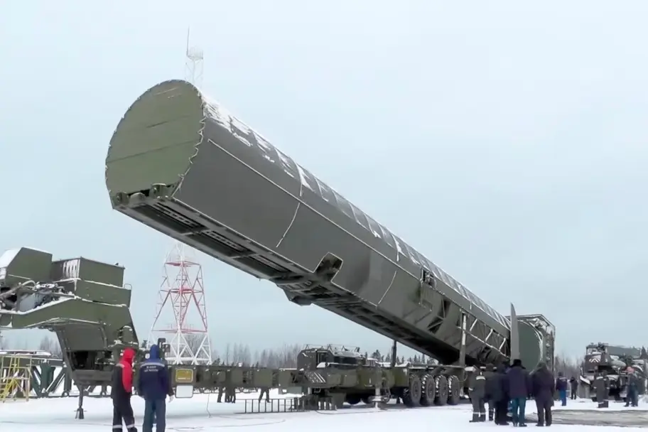 Russia declared its Sarmat ICBM to be ready before it could actually be deployed