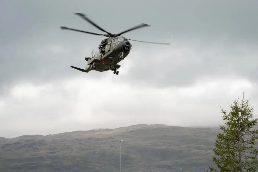 Russian warship fires flares at Danish military helicopter, PM Mette Frederiksen calls incident part of Moscow’s hybrid warfare campaign
